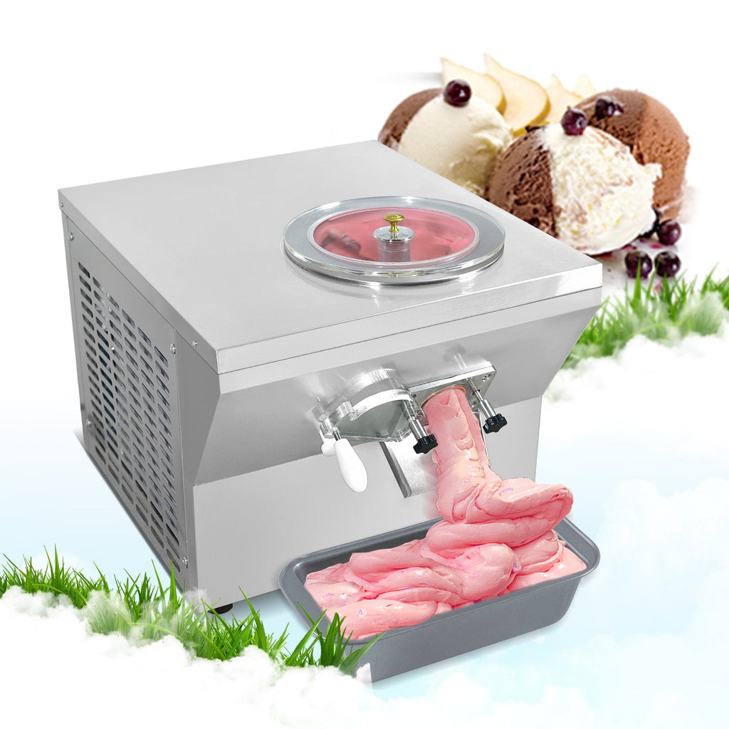 Gelato Machine Batch Freezer Hard Ice Cream Machine, 20 L H, Countertop, Vertical