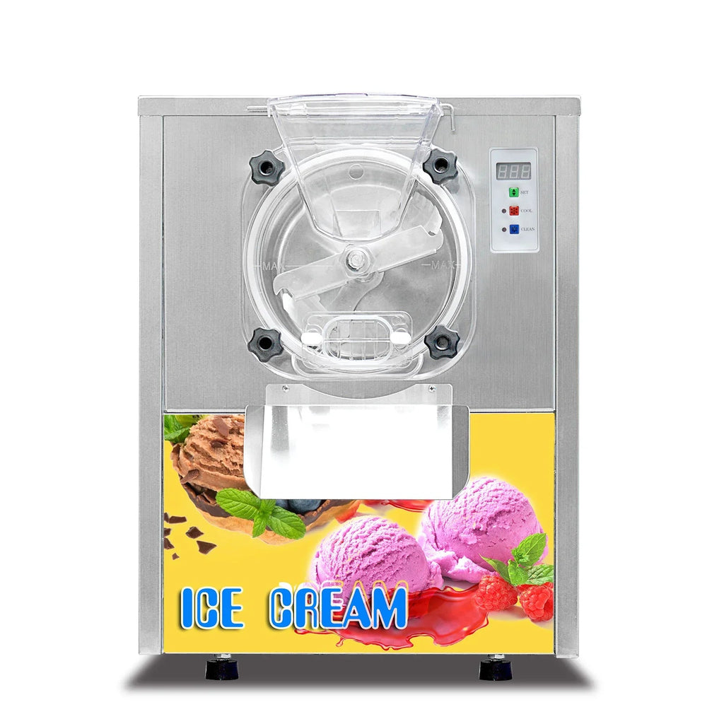 Gelato Machine Batch Freezer Hard Ice Cream Machine, Countertop