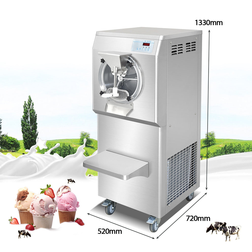 Gelato Machine Batch Freezer Hard Ice Cream Machine, ETL