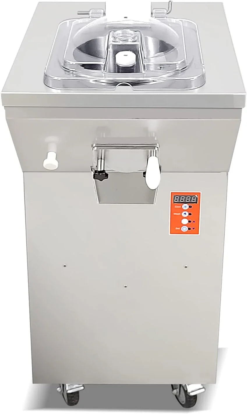 Gelato Machine Batch Freezer Hard Ice Cream Machine, Vertical