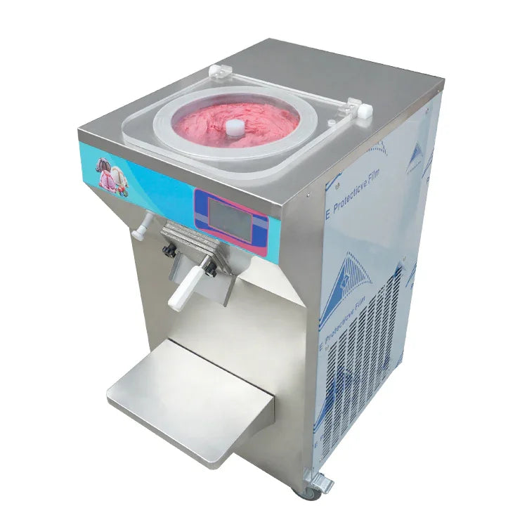 Gelato Machine Batch Freezer Hard Ice Cream Machine, ETL, Vertical