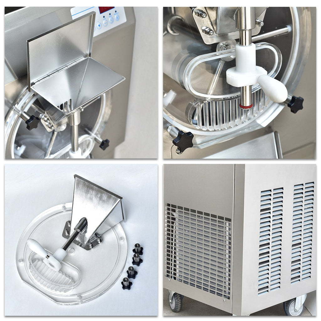 Gelato Machine Batch Freezer Hard Ice Cream Machine, ETL