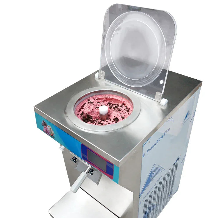 Gelato Machine Batch Freezer Hard Ice Cream Machine, ETL, Vertical
