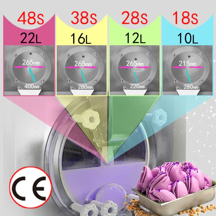 Gelato Machine Batch Freezer Hard Ice Cream Machine