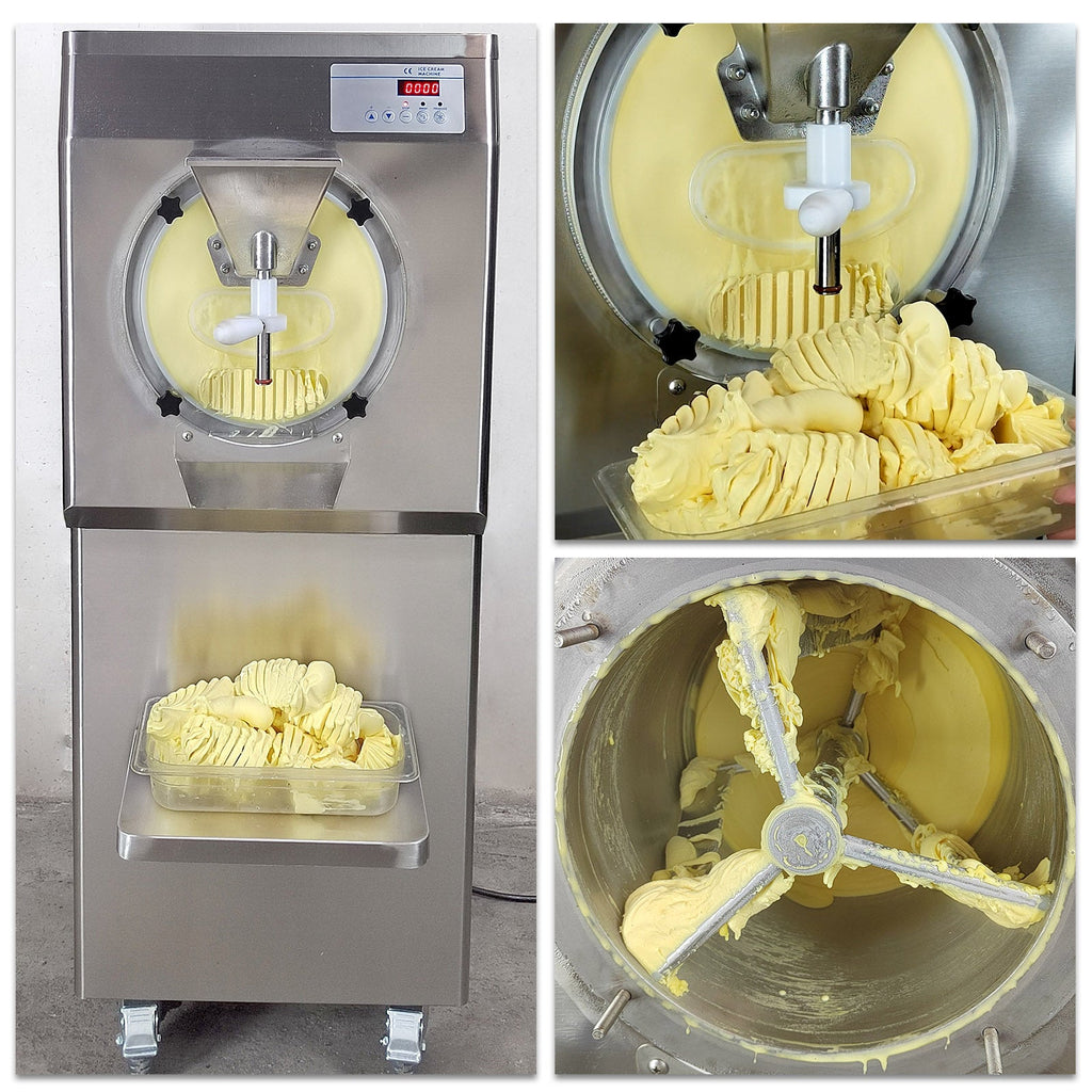 Gelato Machine Batch Freezer Hard Ice Cream Machine, ETL