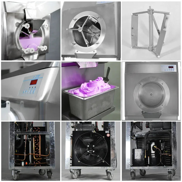 Gelato Machine Batch Freezer Hard Ice Cream Machine