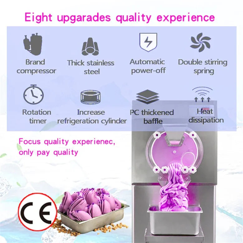 Gelato Machine Batch Freezer Hard Ice Cream Machine