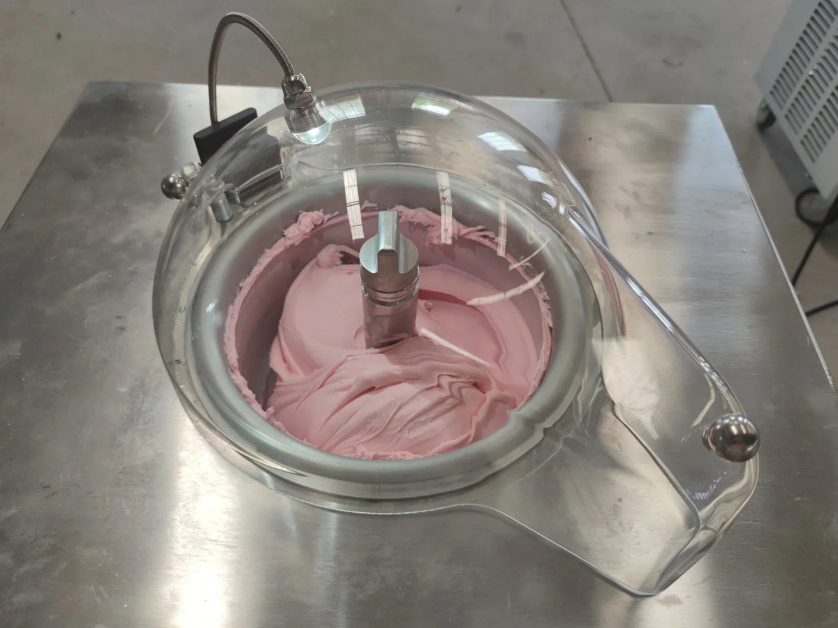 Gelato Machine Batch Freezer Hard Ice Cream Machine, 2 Flavors