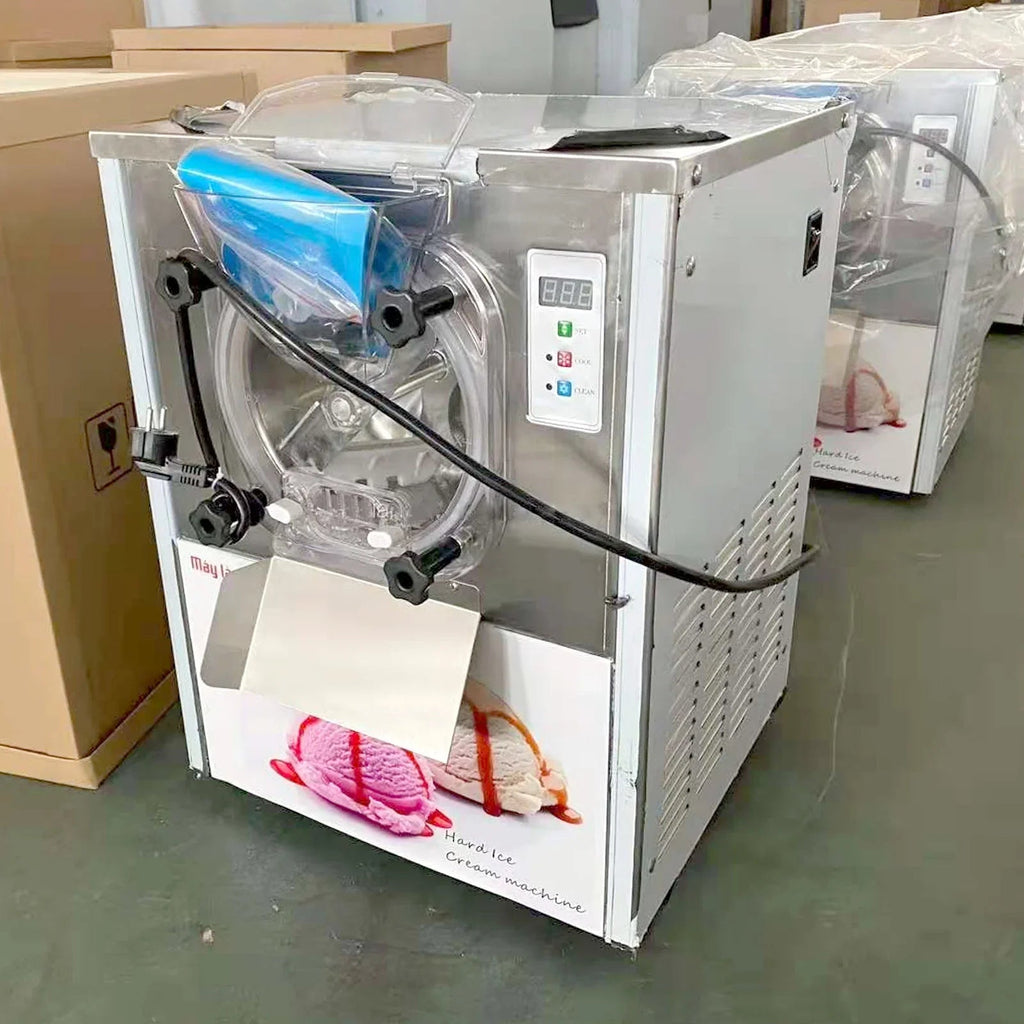 Gelato Machine Batch Freezer Hard Ice Cream Machine, Countertop