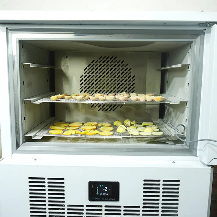 5 Trays chest Blast Flash Chiller Freezer,Dumpling shock Batch Freezer for ice Cream gelato Chicken Fish Dessert