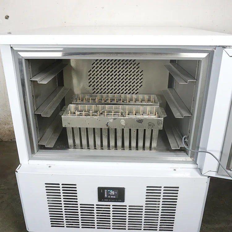 5 Trays chest Blast Flash Chiller Freezer,Dumpling shock Batch Freezer for ice Cream gelato Chicken Fish Dessert