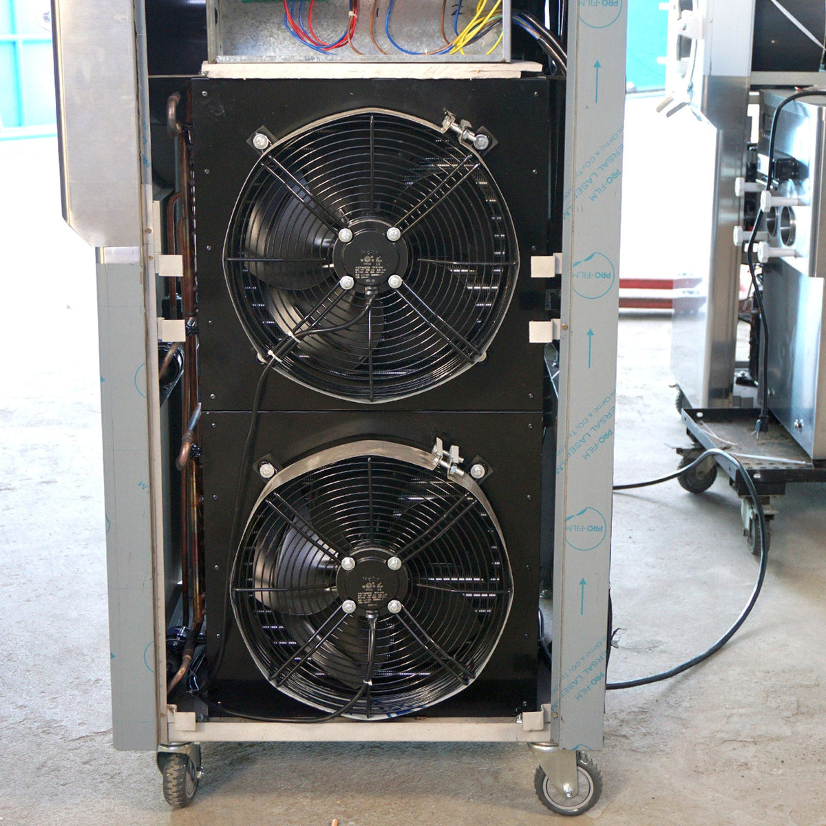 Gelato Machine Batch Freezer Hard Ice Cream Machine, 125 L H, ETL