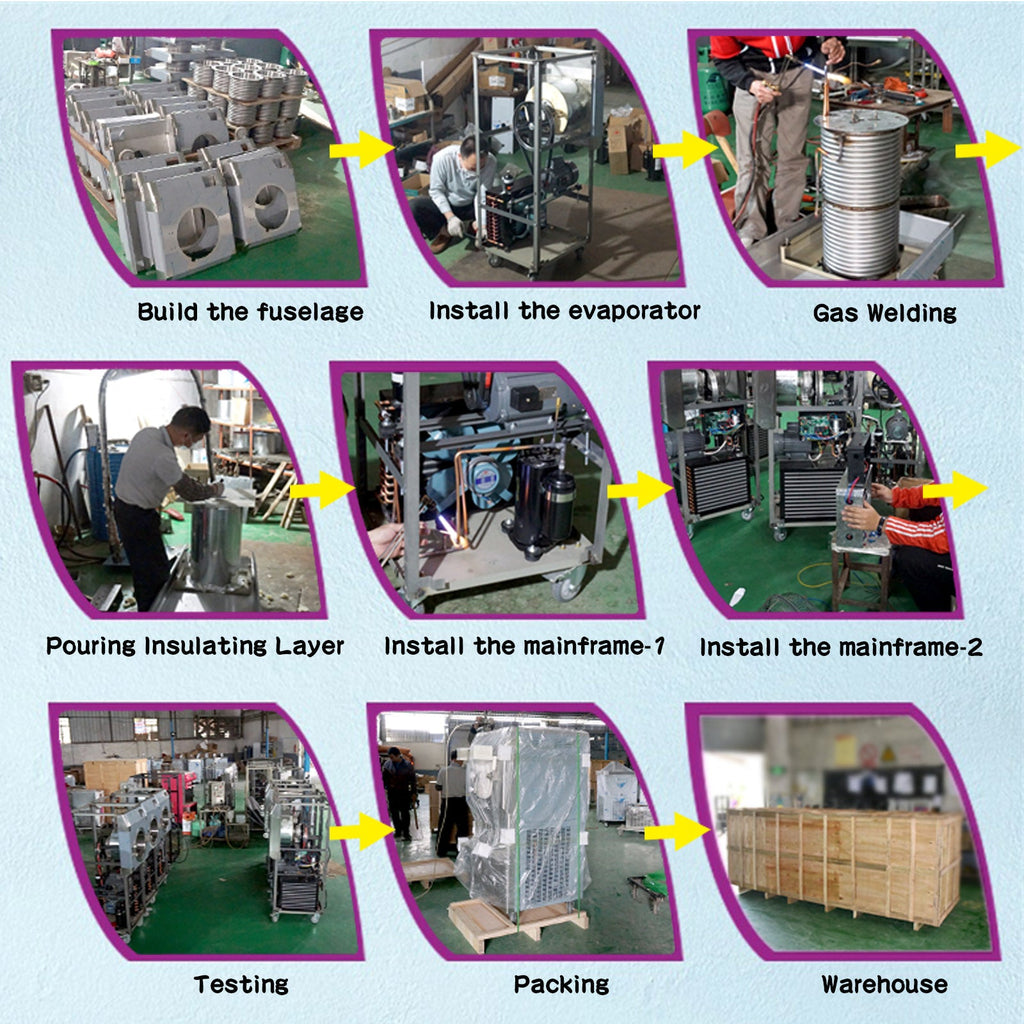 ETL Certificate Commercial Gelato Hard ice Cream Machine, Hard ice Cream Making Machine, Italian Ice Maker Strong