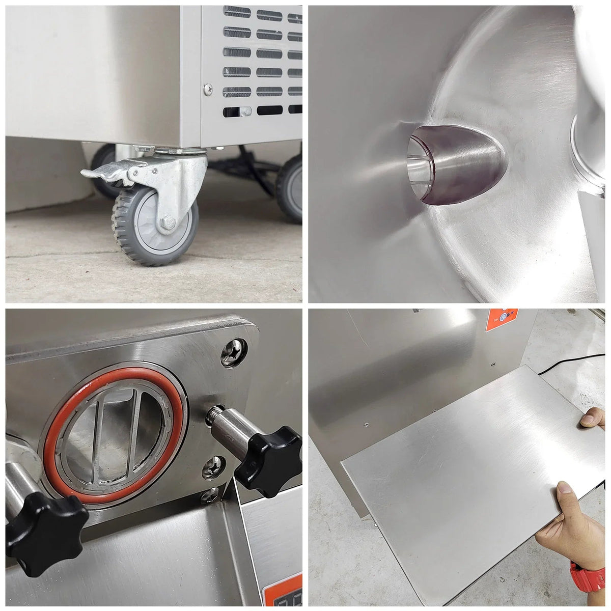 Fresh fruit gelato hard ice cream machine Scoop ice cream maker Italian Ice Maker fast food machine snack food machine