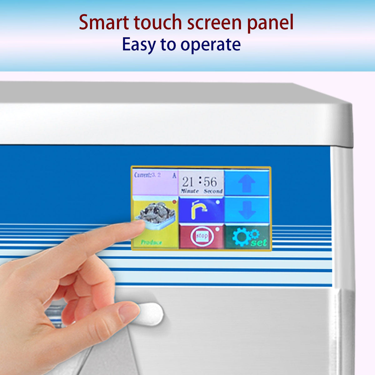 ETL Certificate Commercial Gelato Hard ice Cream Machine, Hard ice Cream Making Machine, Italian Ice Maker Strong