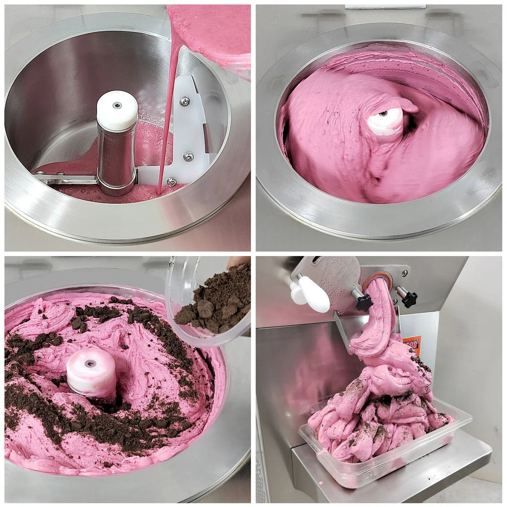Fresh fruit gelato hard ice cream machine Scoop ice cream maker Italian Ice Maker fast food machine snack food machine
