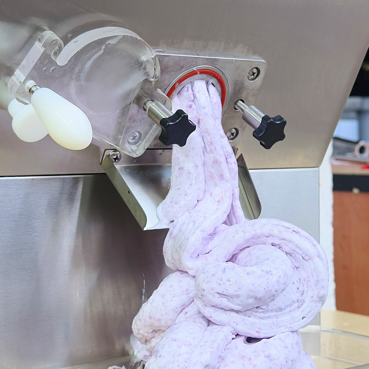 Countertop Gelato Hard Ice Cream Machine Italian Water Ice Cream Maker Machine 20 L, h