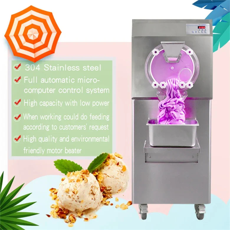 9-11 gal/hour large production italian gelato machine,italian ice machine,batch freezer,continuous freezer,hard ice cream machine
