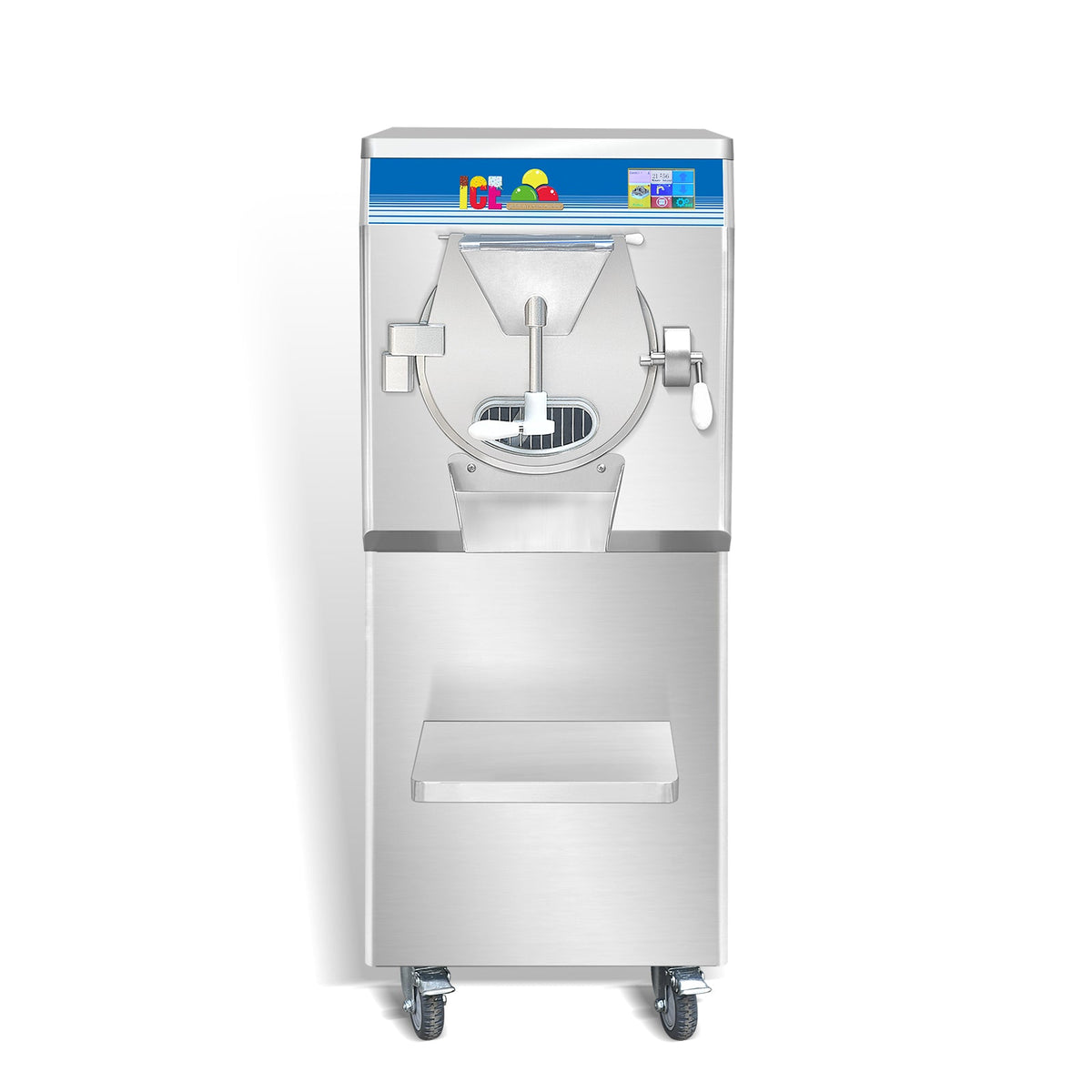 ETL Certificate Commercial Gelato Hard ice Cream Machine, Hard ice Cream Making Machine, Italian Ice Maker Strong