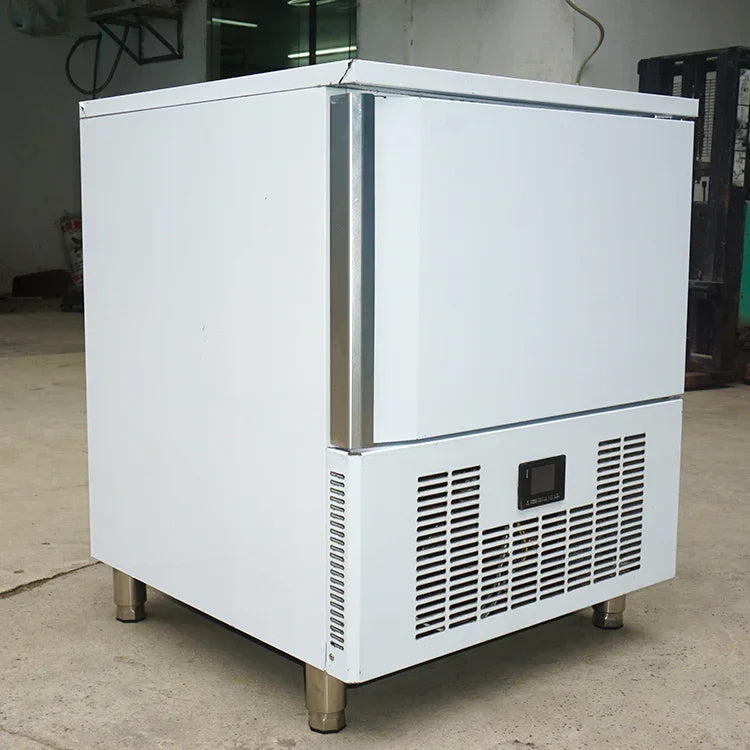 5 Trays chest Blast Flash Chiller Freezer,Dumpling shock Batch Freezer for ice Cream gelato Chicken Fish Dessert
