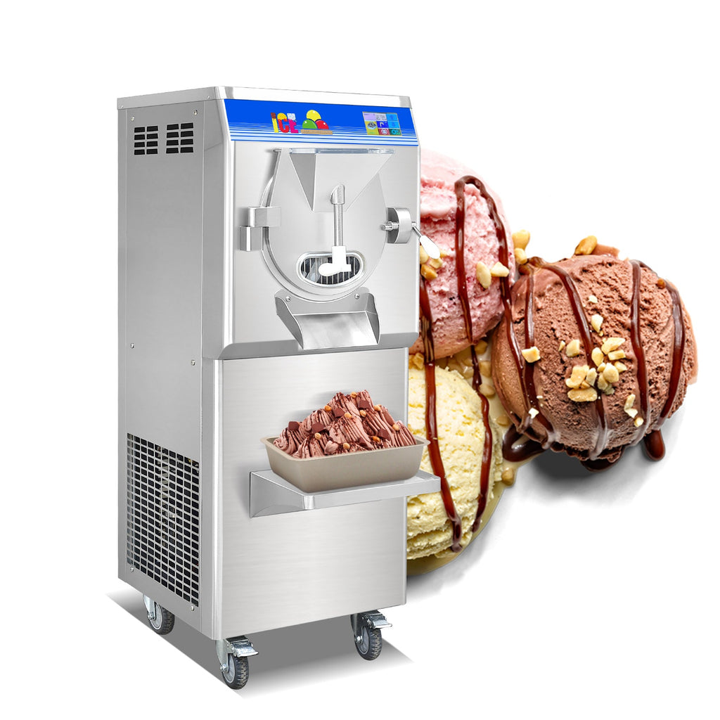 ETL Certificate Commercial Gelato Hard ice Cream Machine, Hard ice Cream Making Machine, Italian Ice Maker Strong