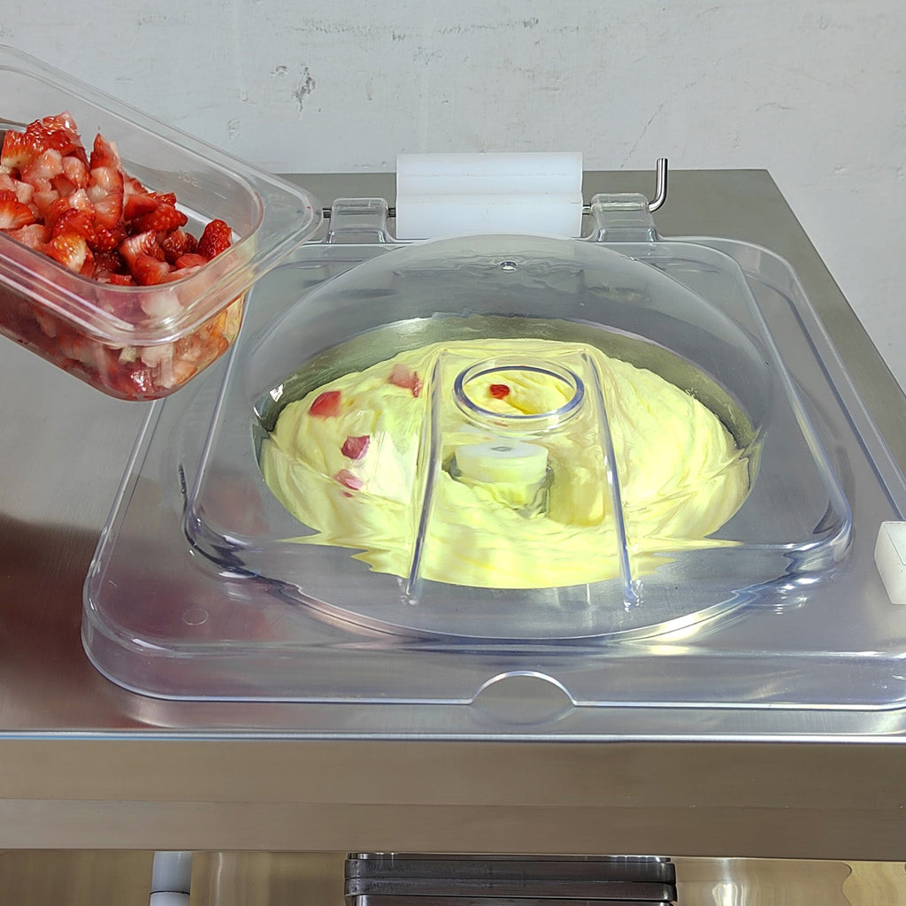 Gelato Machine Batch Freezer Hard Ice Cream Machine, 20 L H, ETL, Countertop