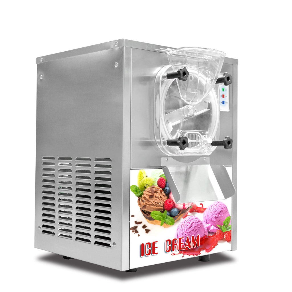 Gelato Machine Batch Freezer Hard Ice Cream Machine, Countertop