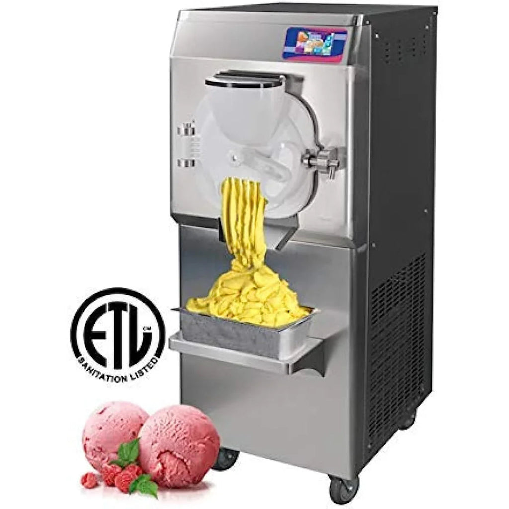 ICM-28S ETL hard ice cream machine gelato ice cream making machine Italian water ice maker-Italy designed extra strong