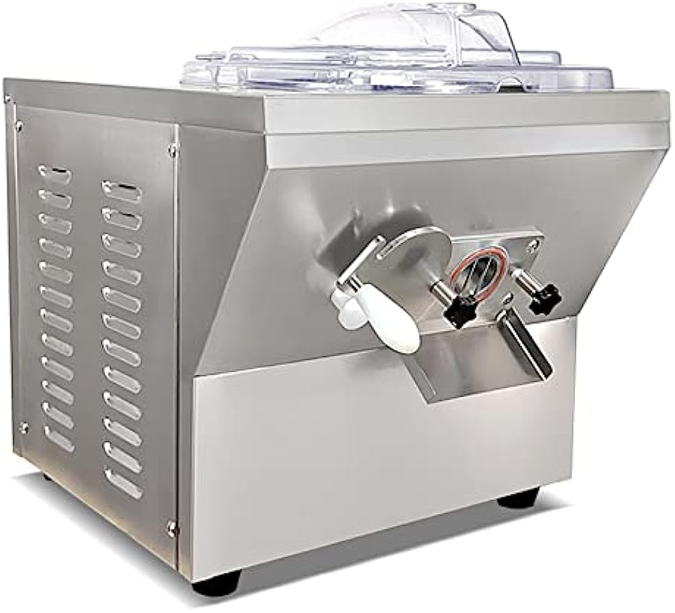 Gelato Machine Batch Freezer Hard Ice Cream Machine, 20 L H, ETL, Countertop