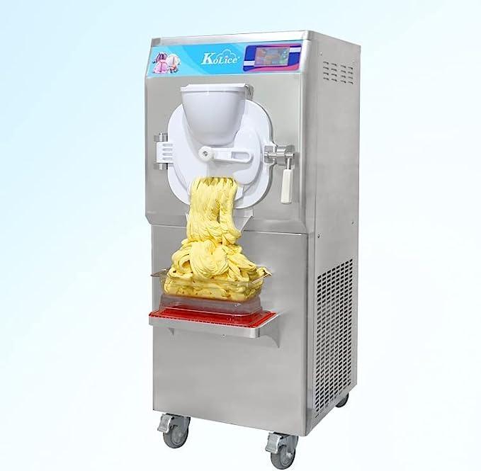 28S ETL Water Ice gelato Hard ice Cream making Machine Italian Ice Maker Batch Freezer 9 to 11 gal per Hour