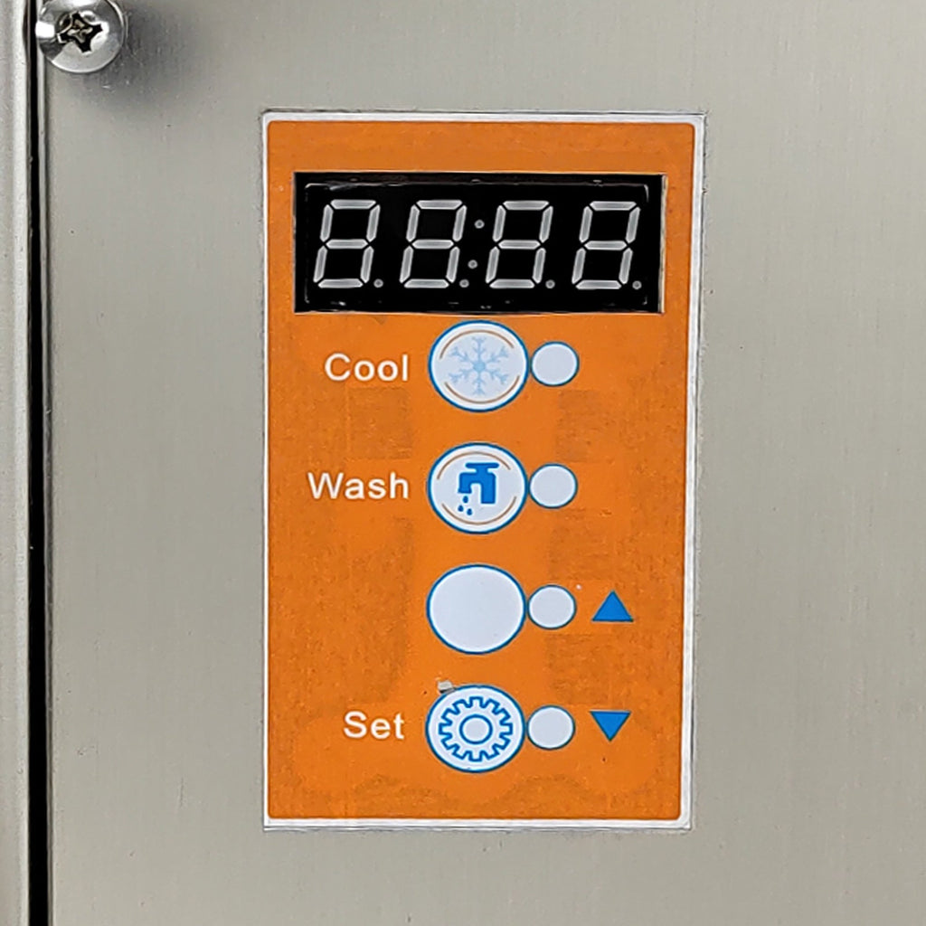 Gelato Machine Batch Freezer Hard Ice Cream Machine, 20 L H, ETL, Countertop