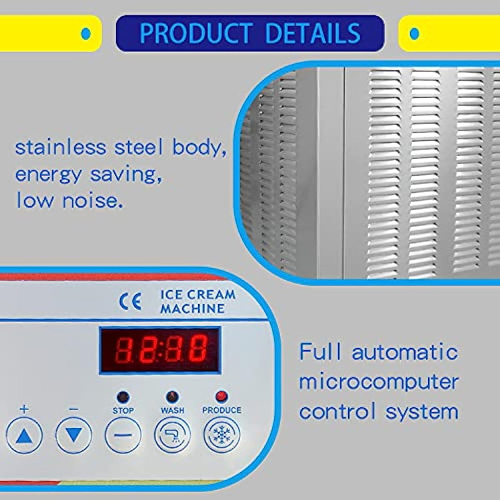 Gelato Machine Batch Freezer Hard Ice Cream Machine