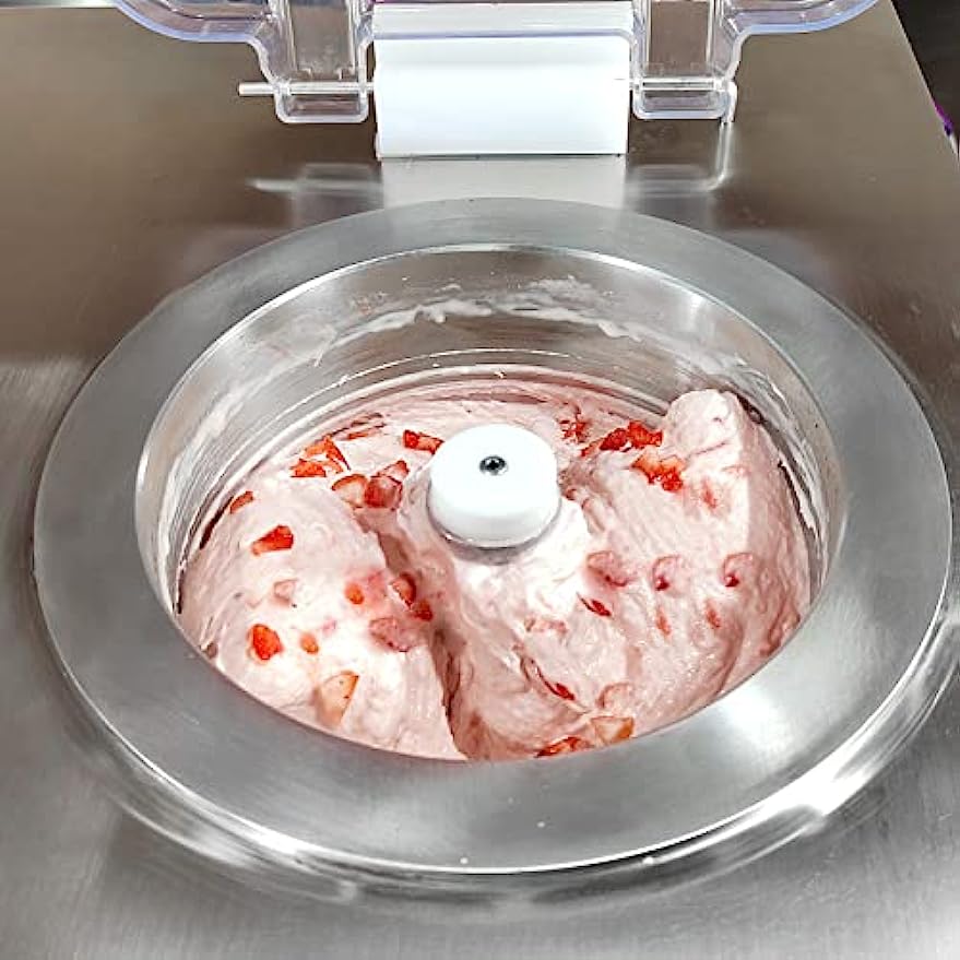 Gelato Machine Batch Freezer Hard Ice Cream Machine, 20 L H, ETL, Countertop