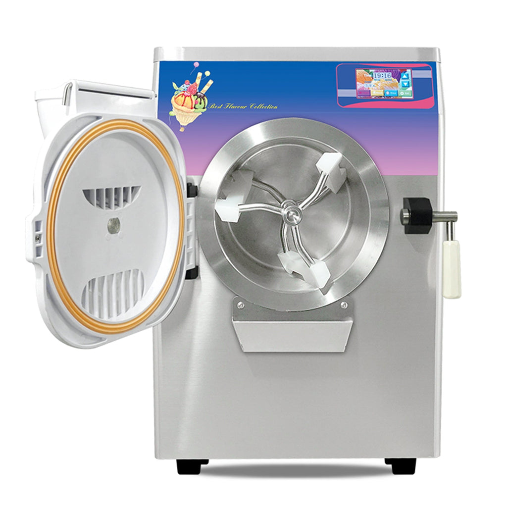 ETL Certificate Heavy Duty countertop Gelato hard ice Cream Machine italian water Street Food Machine 9-11 gal per hour