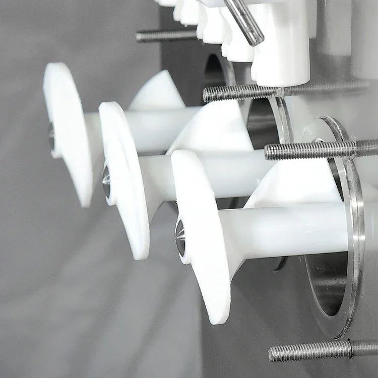 Desktop 5 Flavors Soft Serve Ice Cream Machine maker ETL 5 Different Discharge Nozzles Upper Tanks Refrigerated