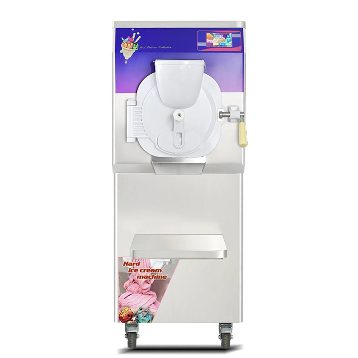 28S ETL Water Ice gelato Hard ice Cream making Machine Italian Ice Maker Batch Freezer 9 to 11 gal per Hour