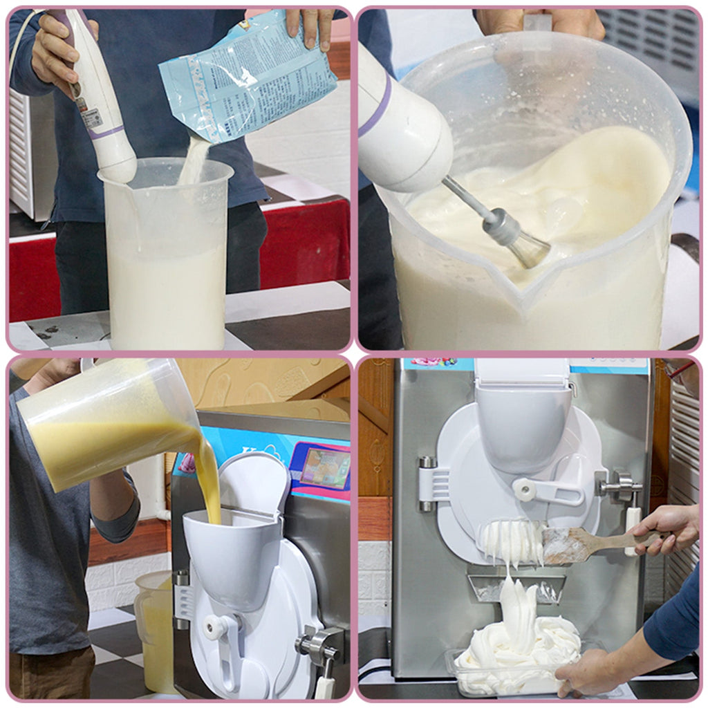 ETL Certificate Heavy Duty countertop Gelato hard ice Cream Machine italian water Street Food Machine 9-11 gal per hour
