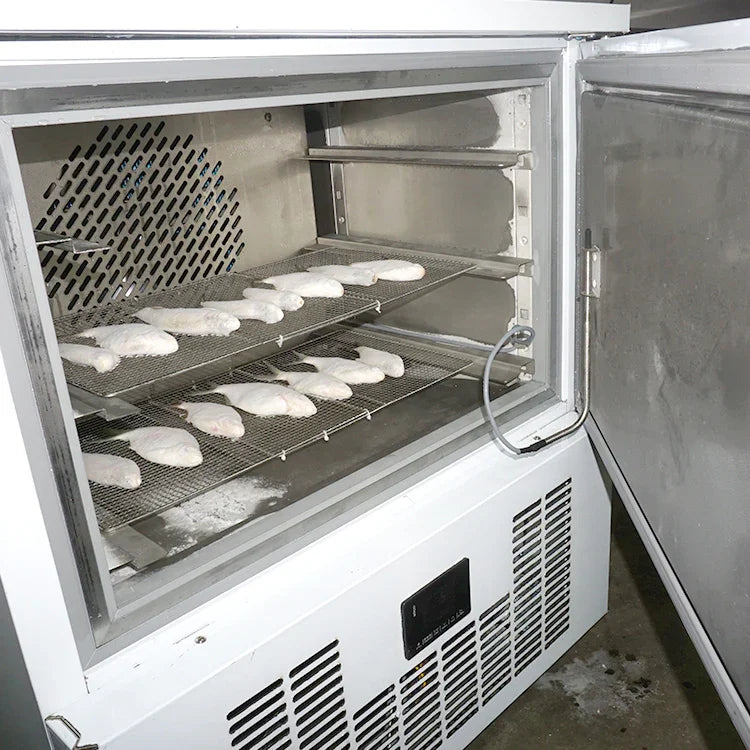 5 Trays chest Blast Flash Chiller Freezer,Dumpling shock Batch Freezer for ice Cream gelato Chicken Fish Dessert