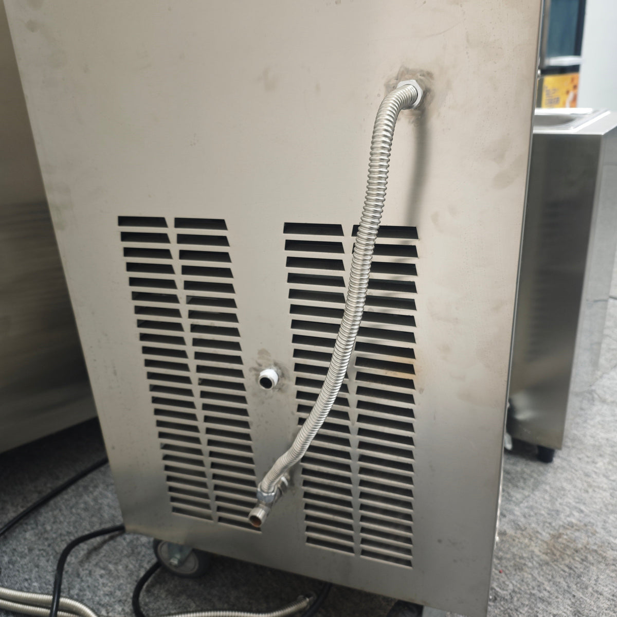 ICM-38S Hard Serve Ice Cream Machine High Capacity Italian Water Ice Making Machine Ice