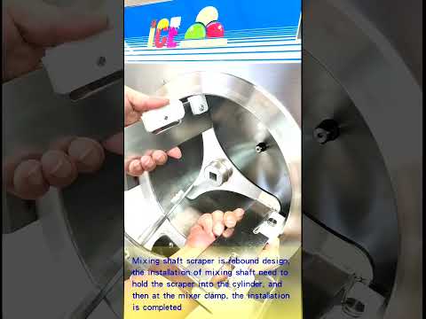 Gelato Machine Batch Freezer Hard Ice Cream Machine, ICM minus 28S, ETL, Stainless Steel